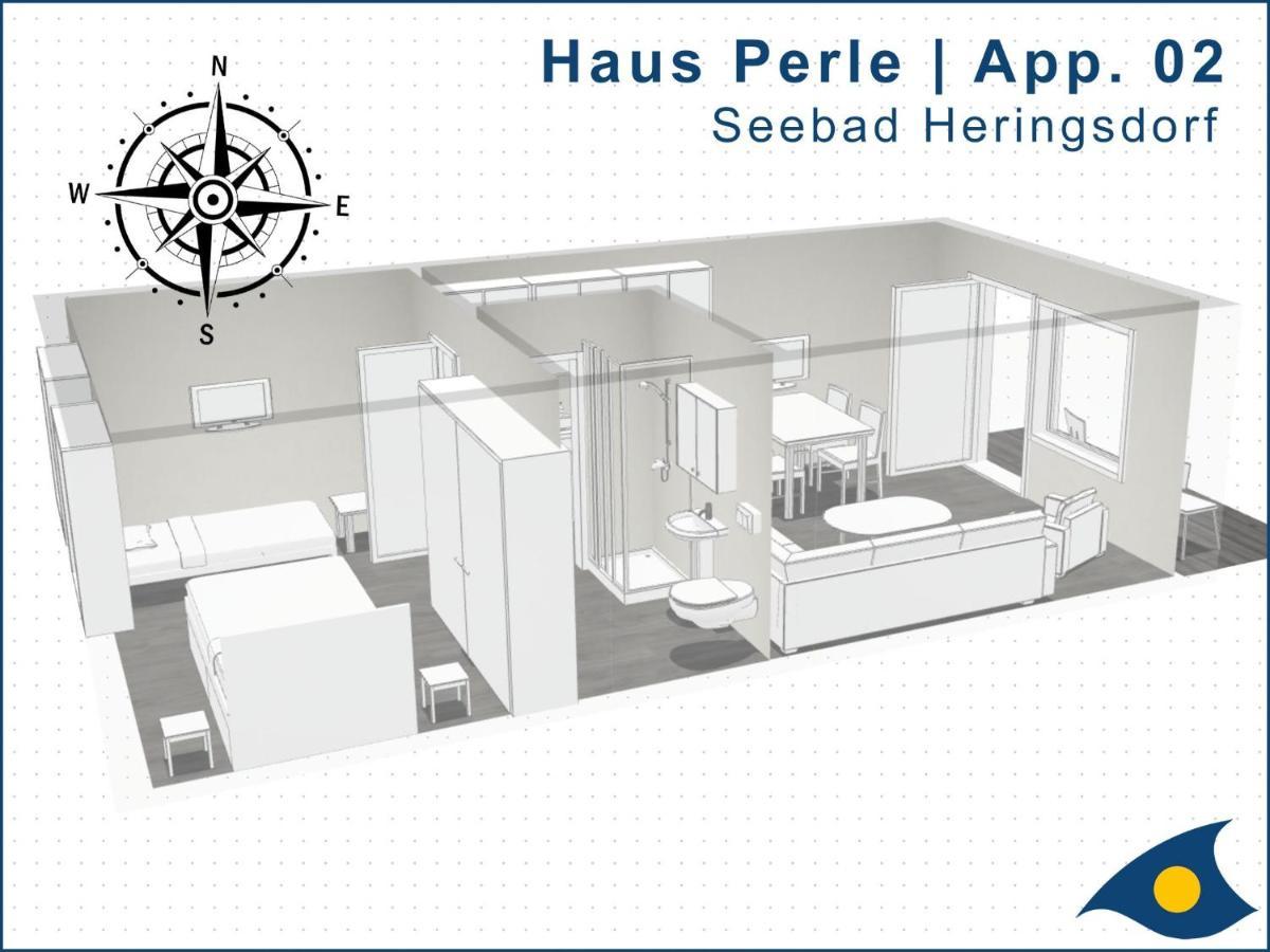 Ferienwohnung Haus Perle Whg. 02 Ostseebad Heringsdorf Exterior foto
